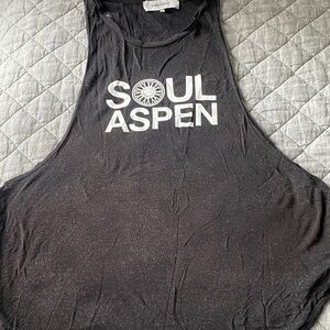 SoulCycle Black Sleeveless Top